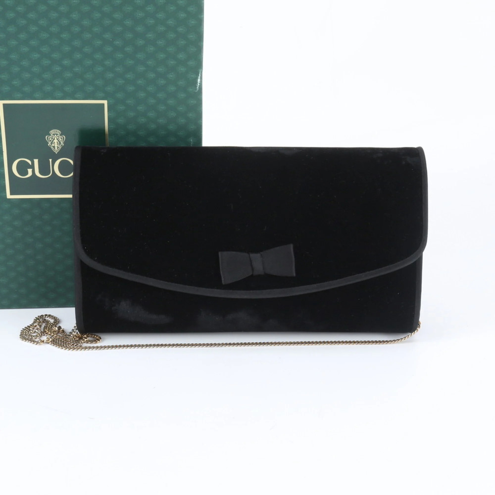 Vintage Old Gucci 2-Way Shoulder Bag, Handbag, Clutch, Tote Bag for Women